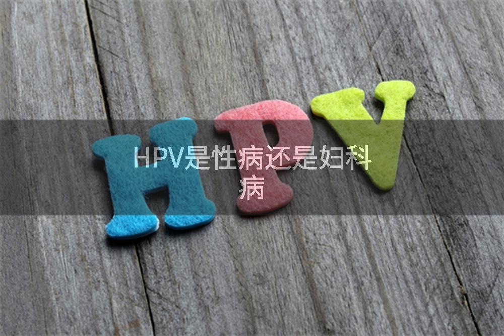 HPV是性病还是妇科病