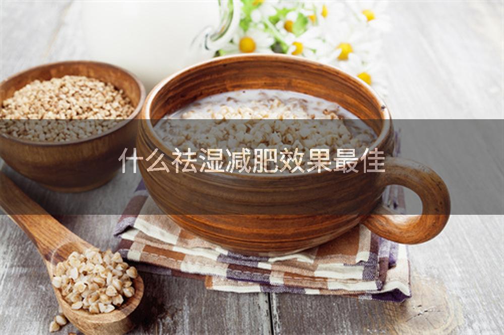 什么祛湿减肥效果最佳