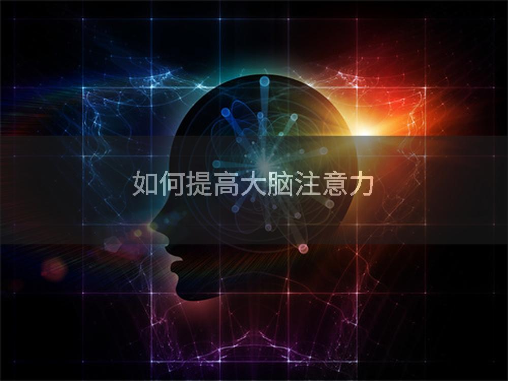 如何提高大脑注意力