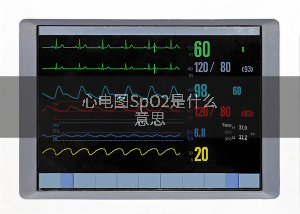 心电图SpO2是什么意思