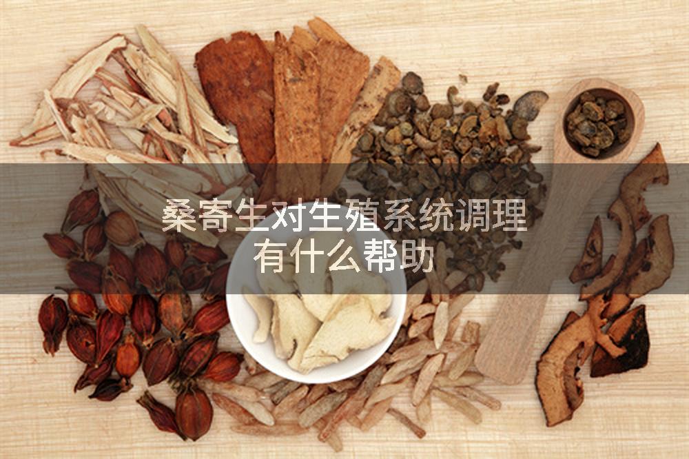 桑寄生对生殖系统调理有什么帮助
