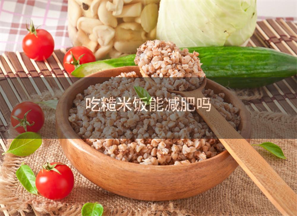 吃糙米饭能减肥吗