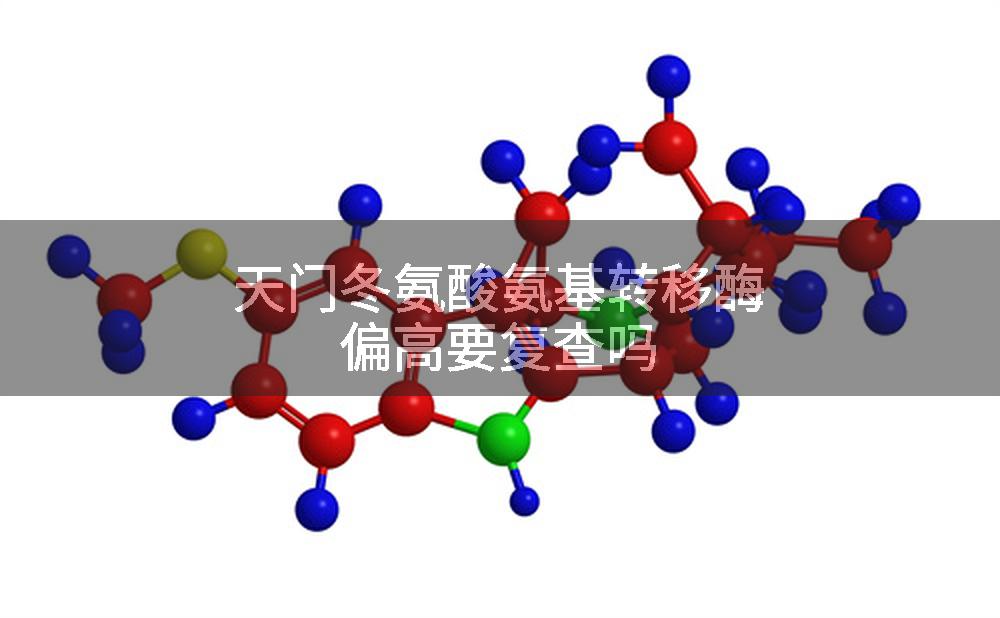天门冬氨酸氨基转移酶偏高要复查吗