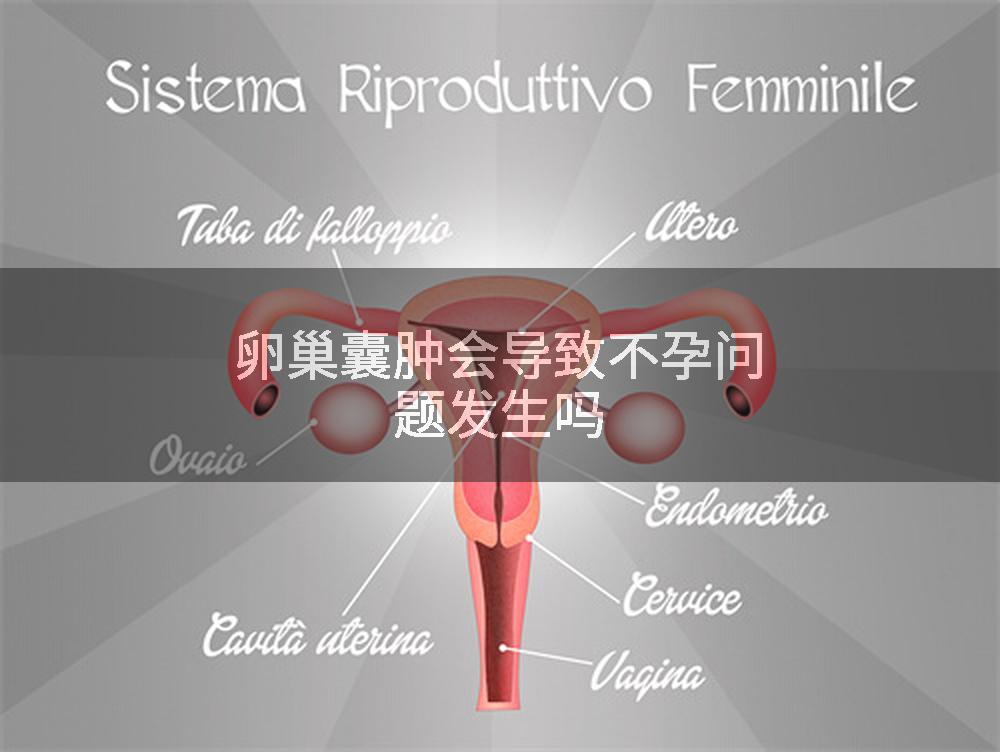 卵巢囊肿会导致不孕问题发生吗