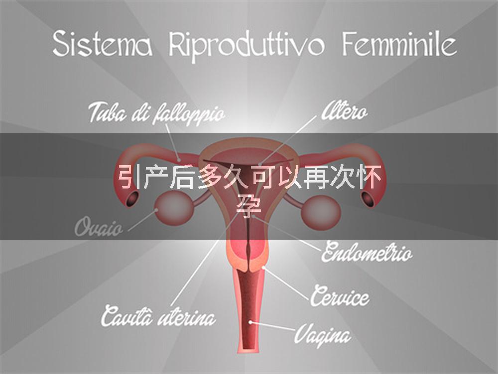 引产后多久可以再次怀孕