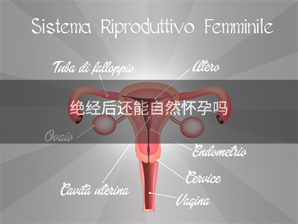 绝经后还能自然怀孕吗