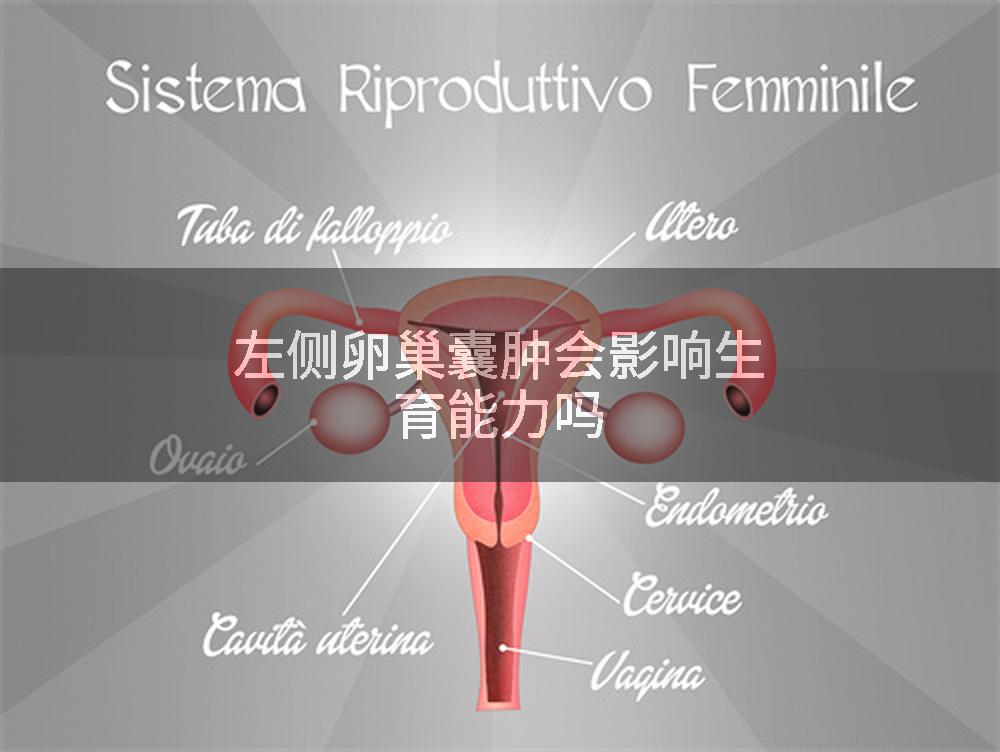 左侧卵巢囊肿会影响生育能力吗