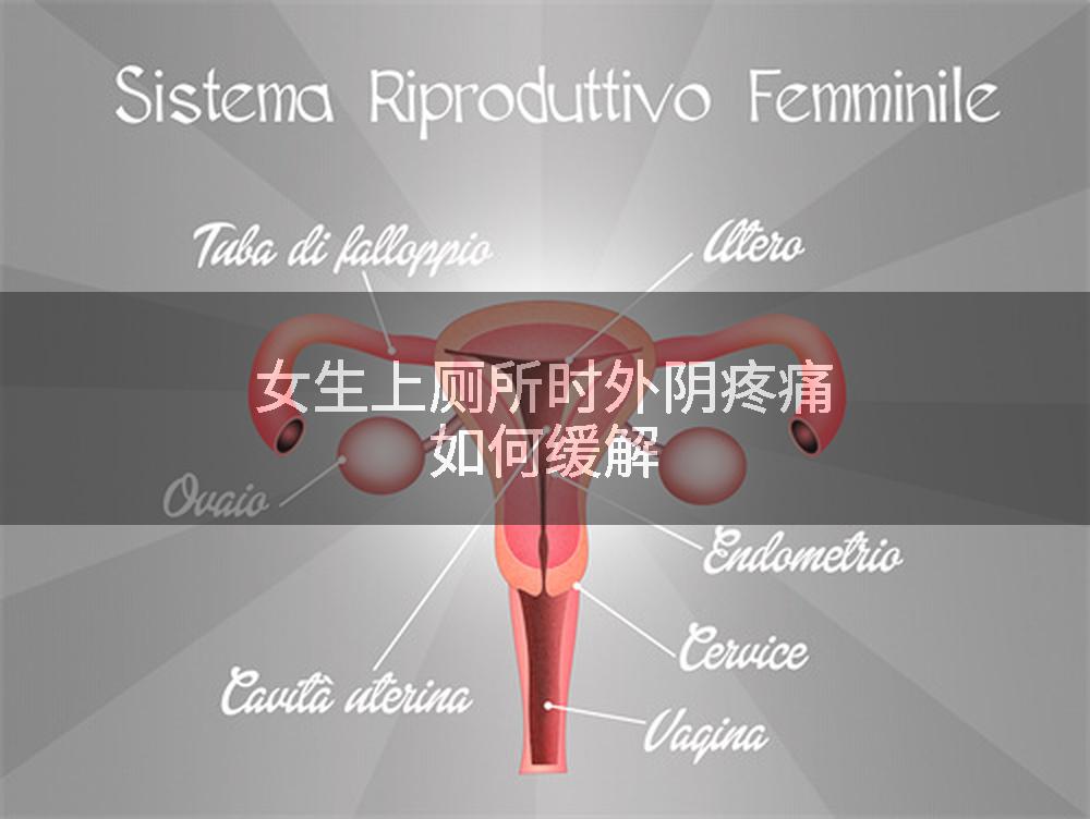 女生上厕所时外阴疼痛如何缓解