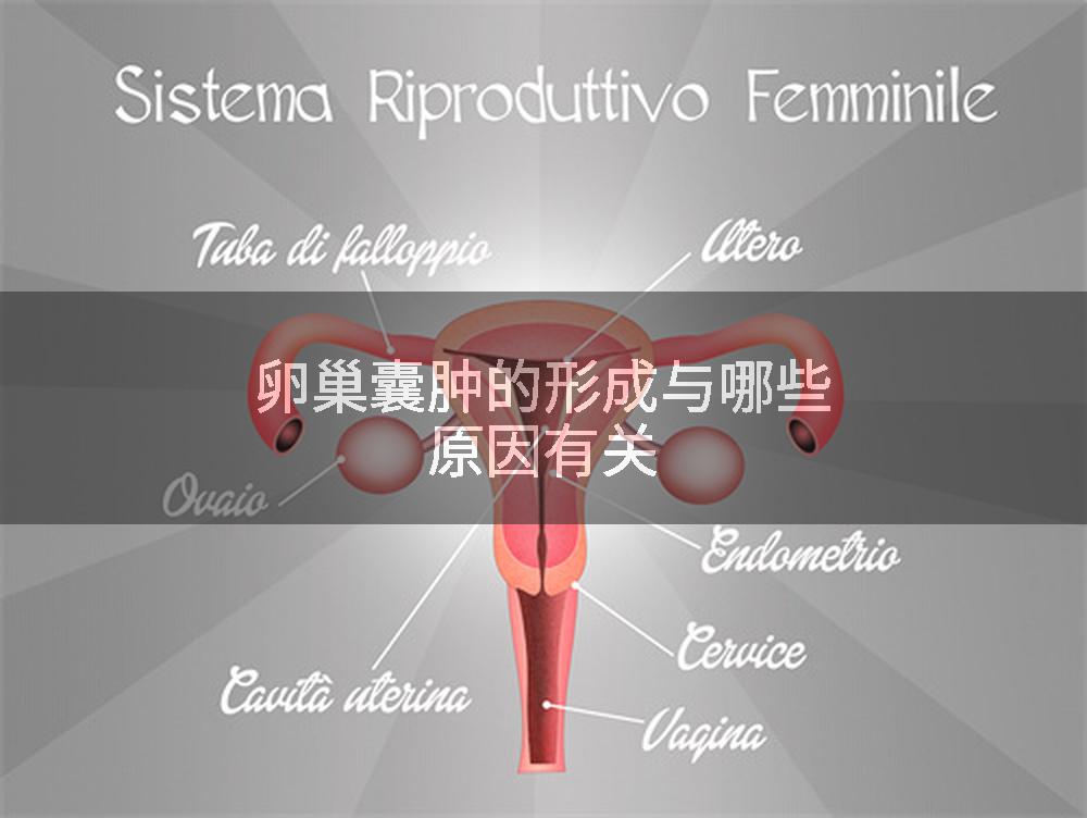 卵巢囊肿的形成与哪些原因有关
