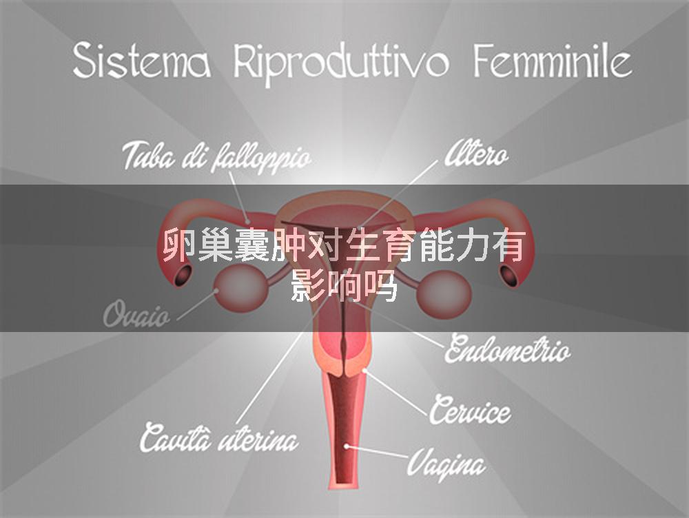 卵巢囊肿对生育能力有影响吗
