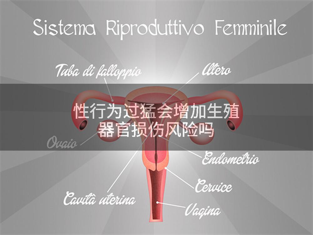 性行为过猛会增加生殖器官损伤风险吗
