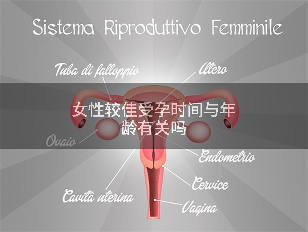 女性较佳受孕时间与年龄有关吗