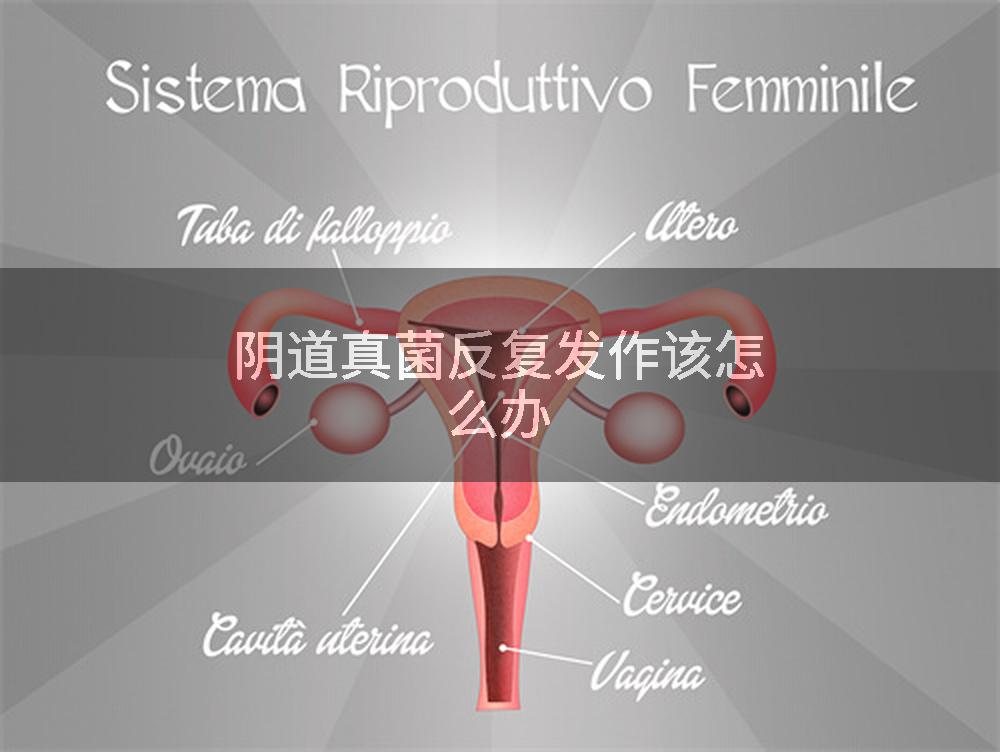 阴道真菌反复发作该怎么办