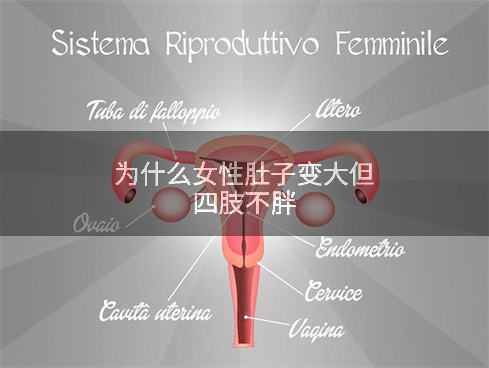 为什么女性肚子变大但四肢不胖