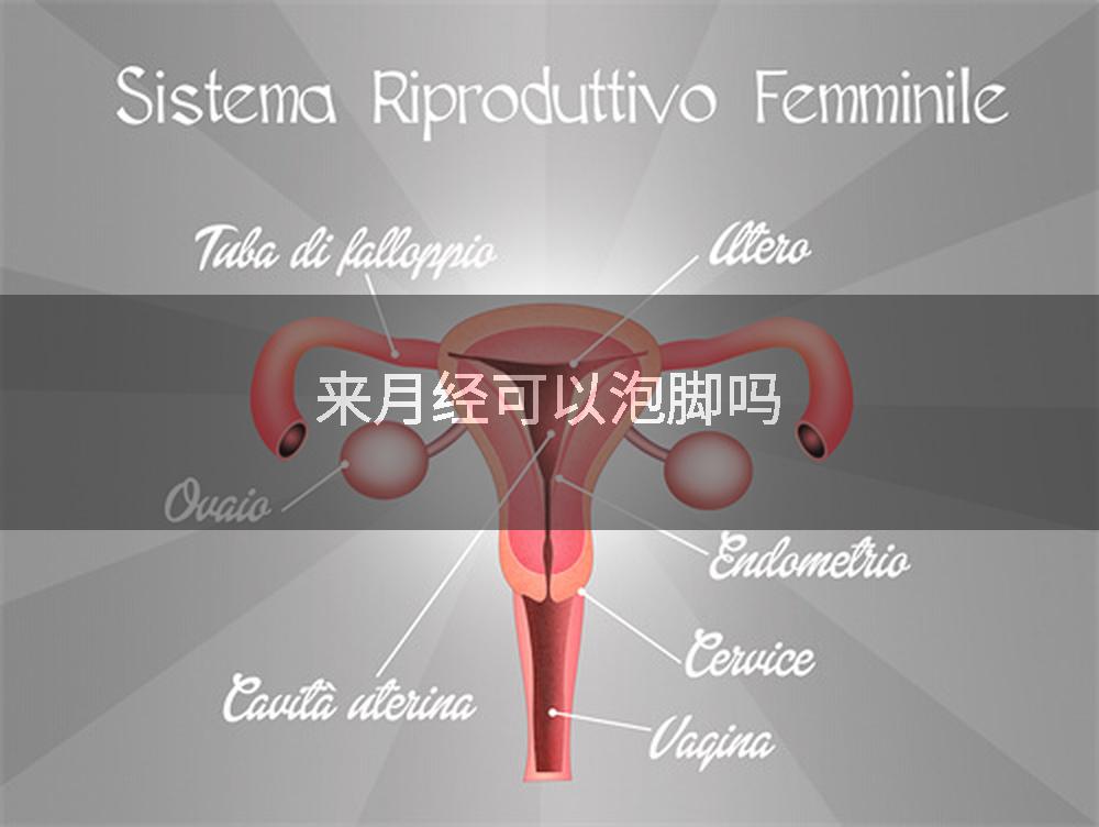 来月经可以泡脚吗