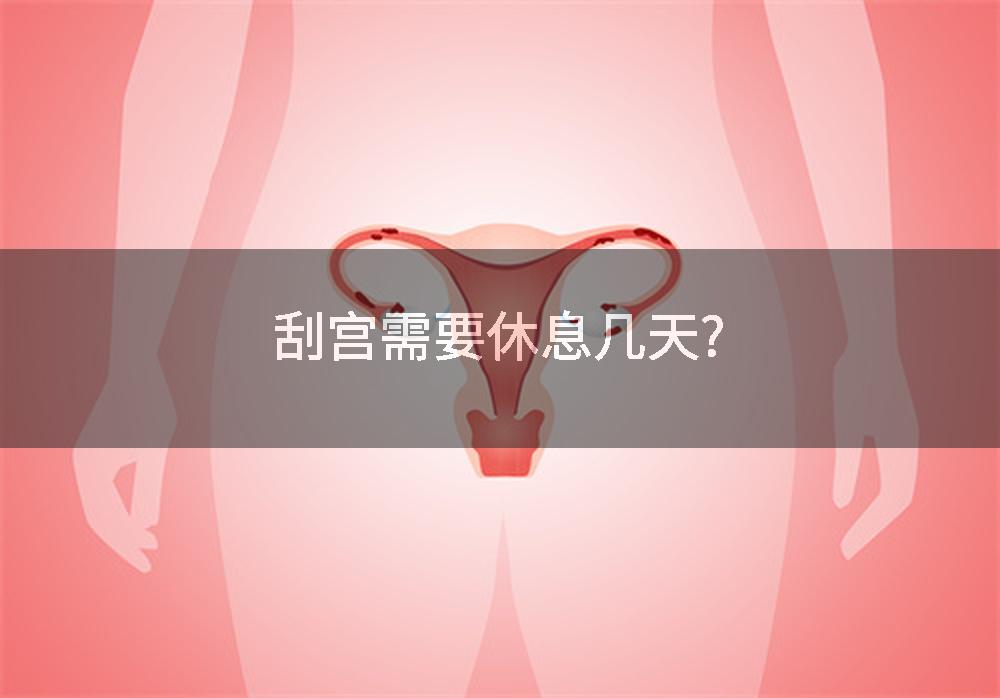 刮宫需要休息几天?