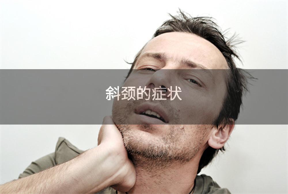 斜颈的症状