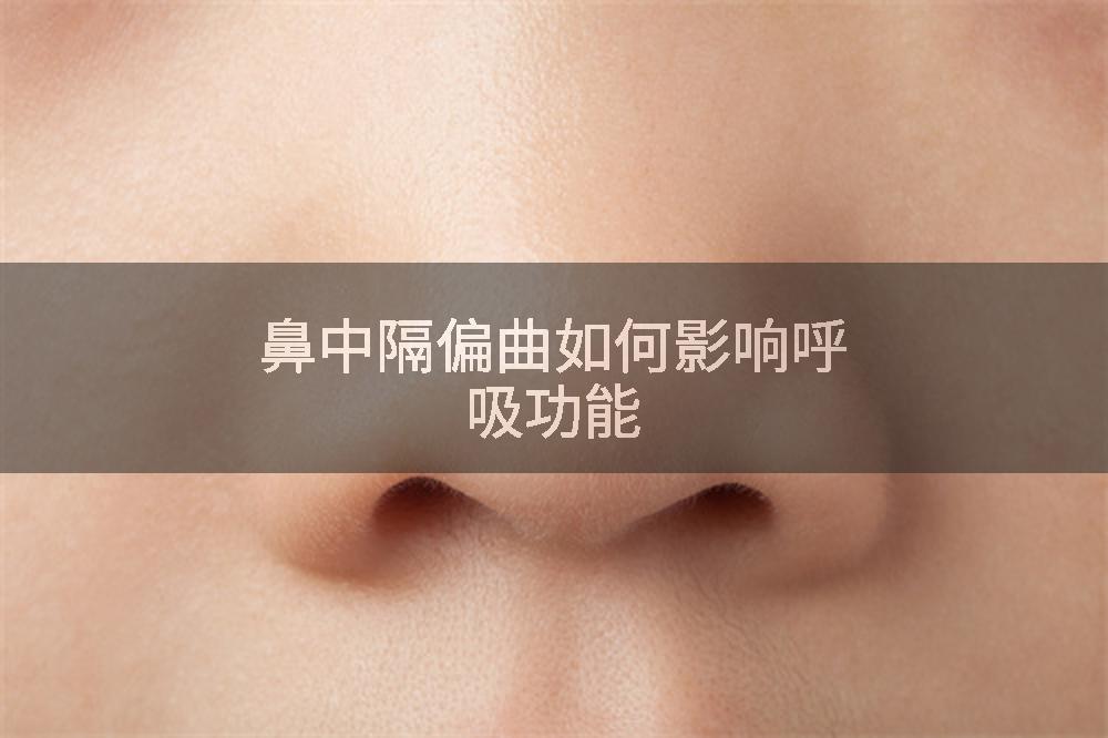 鼻中隔偏曲如何影响呼吸功能
