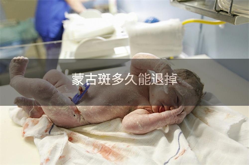 蒙古斑多久能退掉