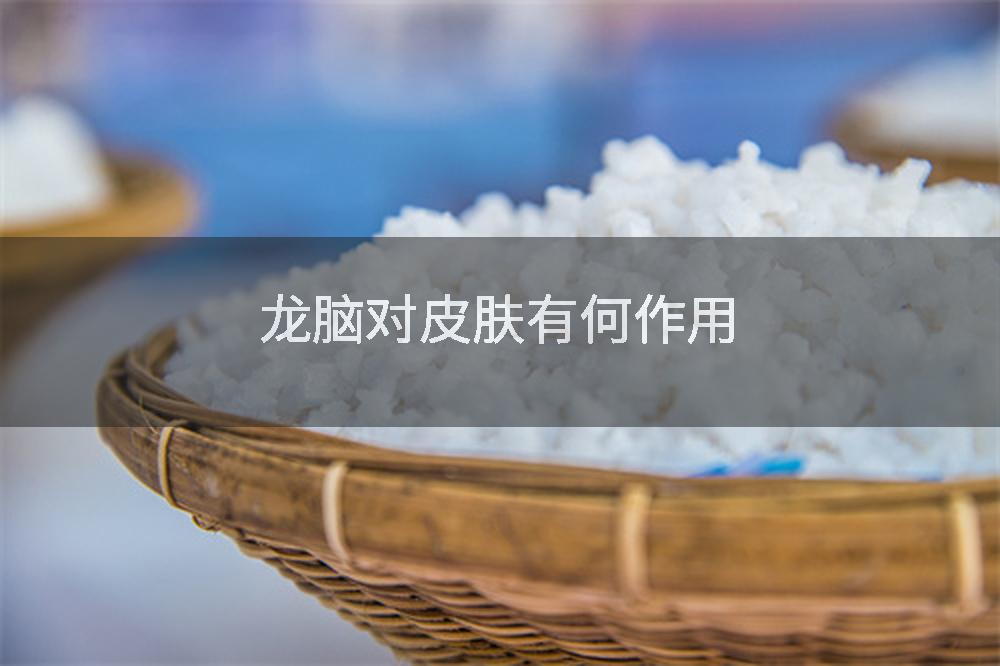 龙脑对皮肤有何作用