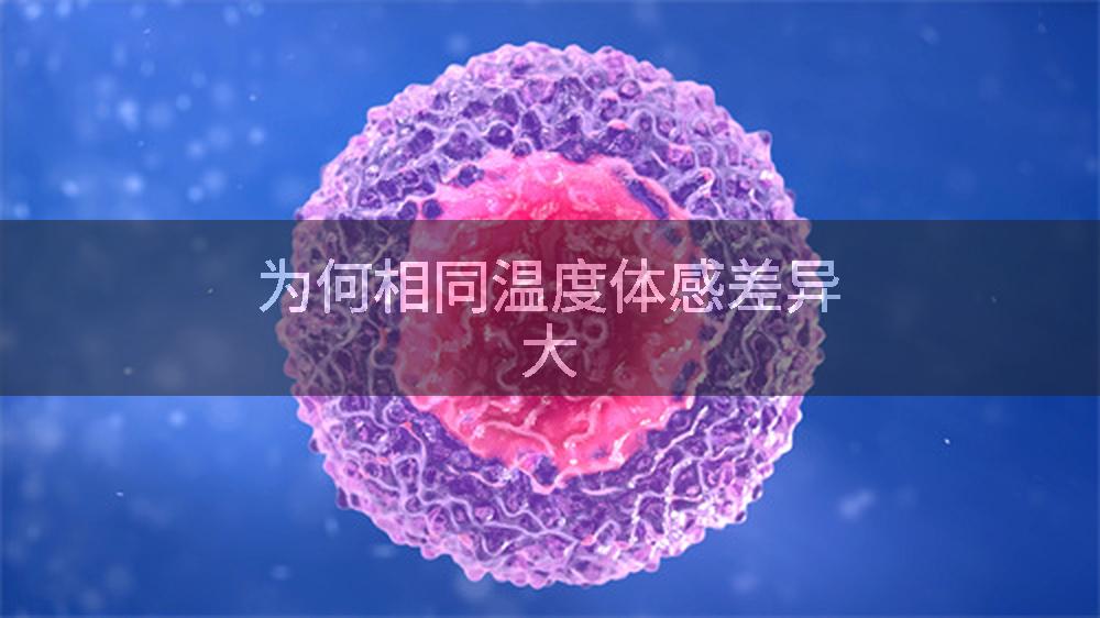 为何相同温度体感差异大