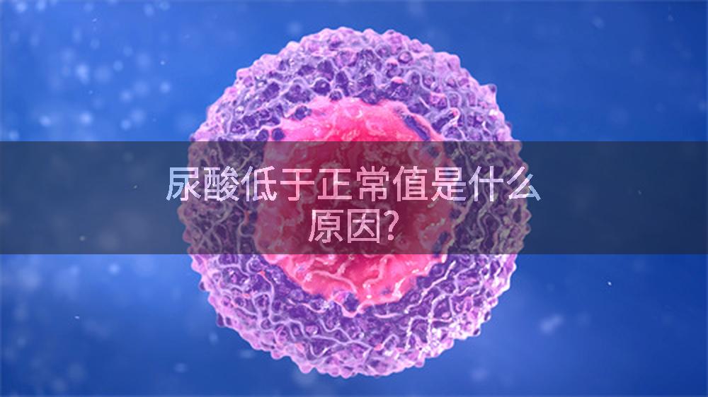 尿酸低于正常值是什么原因?