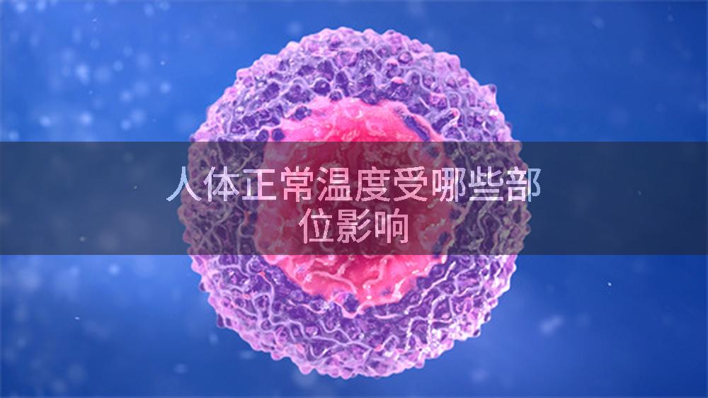 人体正常温度受哪些部位影响