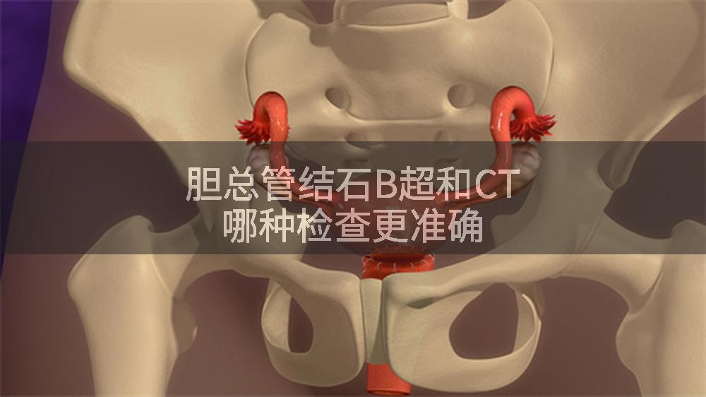 胆总管结石B超和CT哪种检查更准确