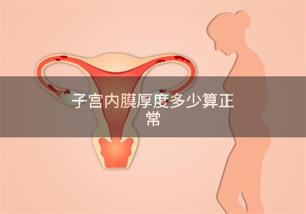 子宫内膜厚度多少算正常
