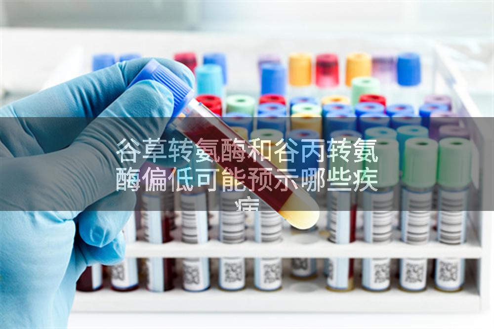 谷草转氨酶和谷丙转氨酶偏低可能预示哪些疾病