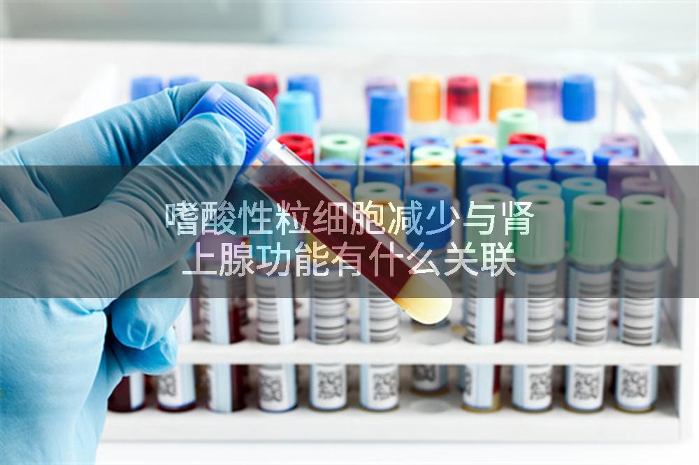 嗜酸性粒细胞减少与肾上腺功能有什么关联