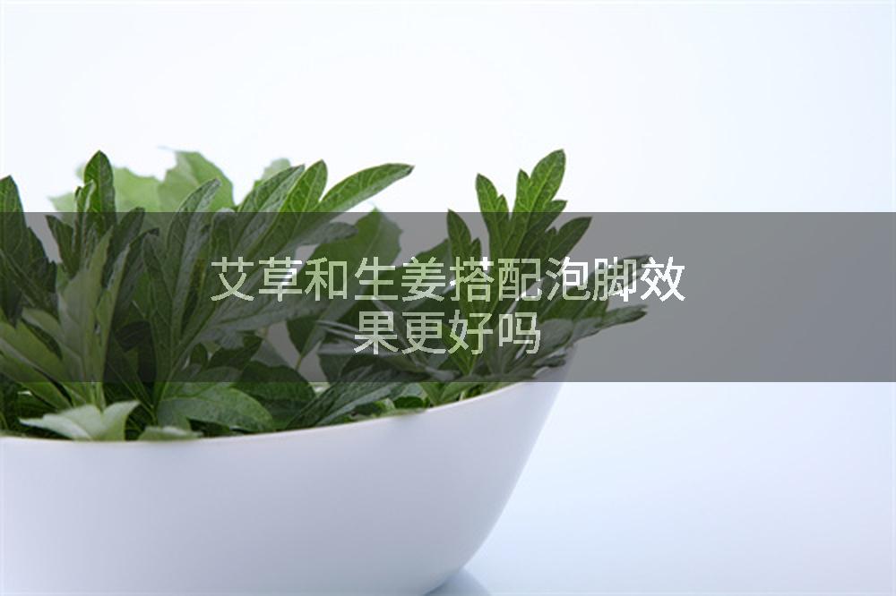 艾草和生姜搭配泡脚效果更好吗
