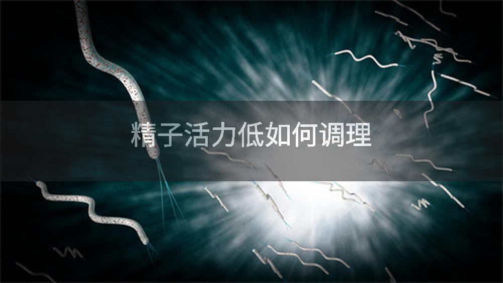 精子活力低如何调理
