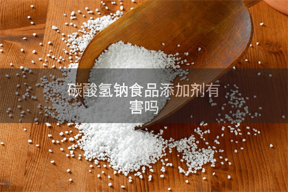 碳酸氢钠食品添加剂有害吗