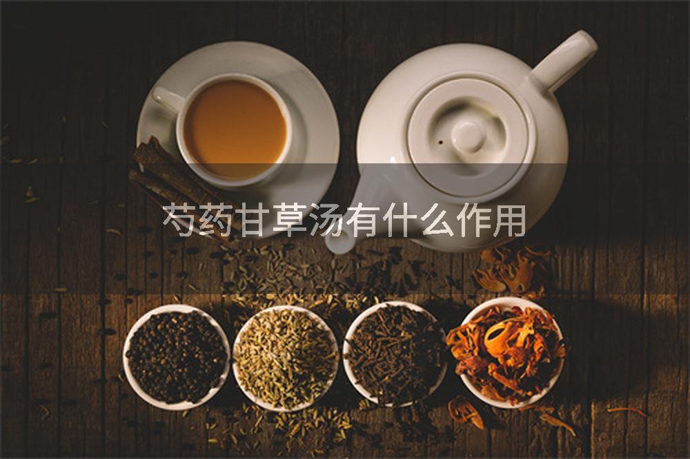 芍药甘草汤有什么作用