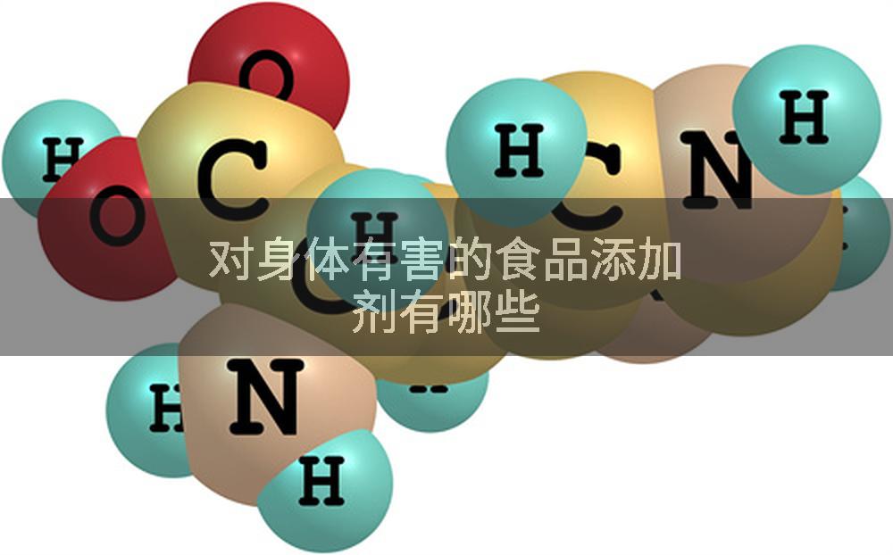 对身体有害的食品添加剂有哪些