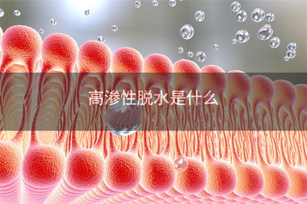 高渗性脱水是什么