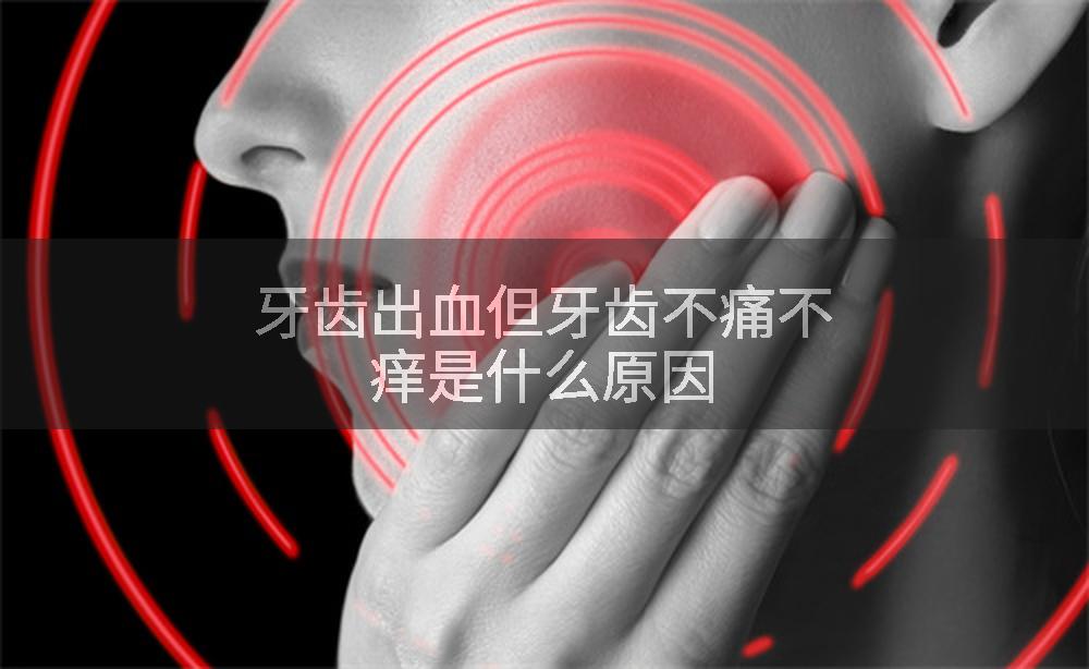 牙齿出血但牙齿不痛不痒是什么原因
