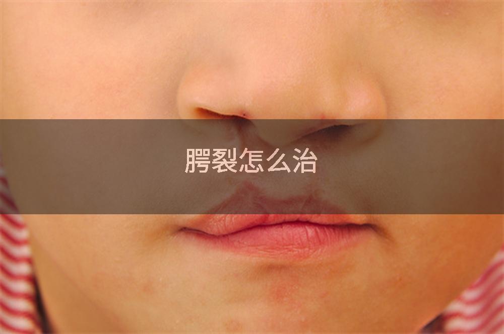 腭裂怎么治
