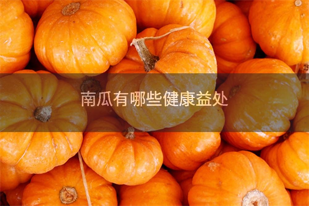 南瓜有哪些健康益处