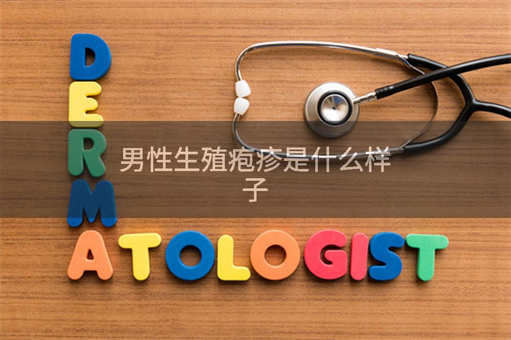 男性生殖疱疹是什么样子