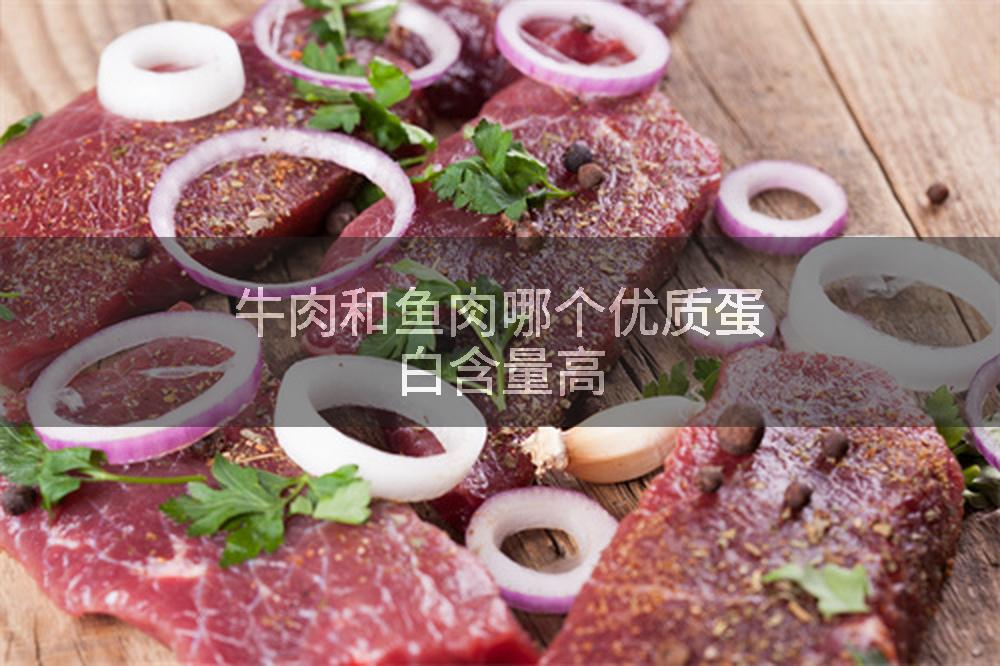 牛肉和鱼肉哪个优质蛋白含量高