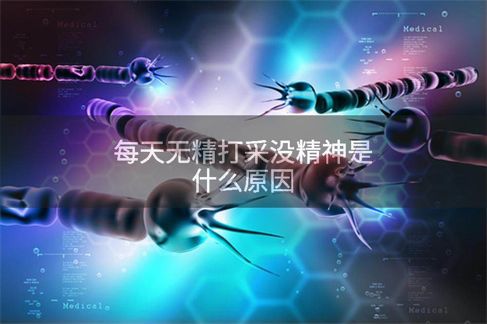 每天无精打采没精神是什么原因