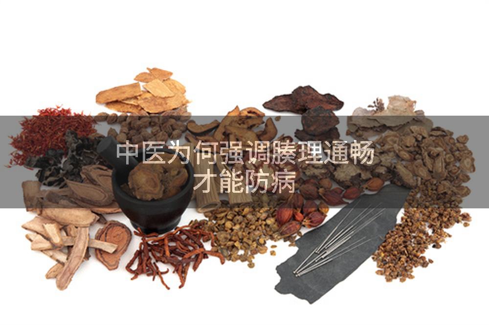 中医为何强调腠理通畅才能防病
