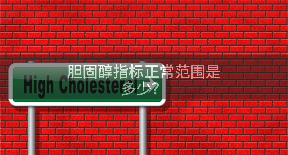 胆固醇指标正常范围是多少？