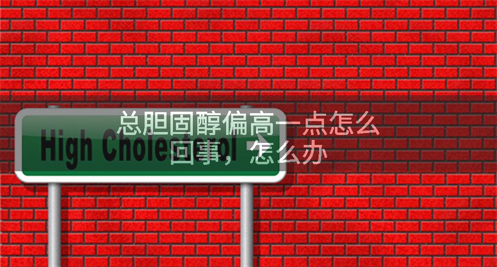 总胆固醇偏高一点怎么回事，怎么办