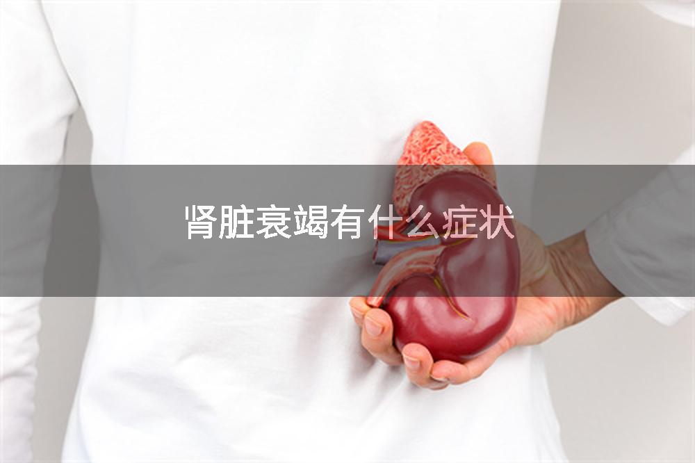 肾脏衰竭有什么症状
