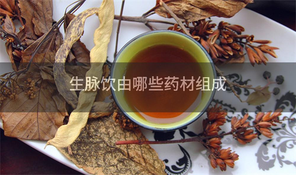 生脉饮由哪些药材组成