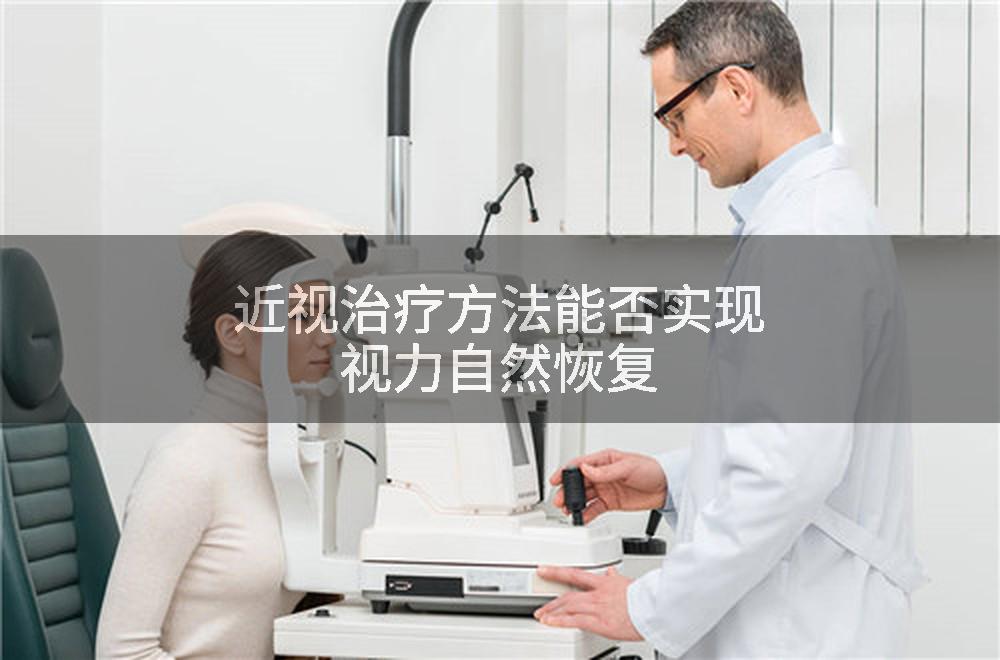 近视治疗方法能否实现视力自然恢复