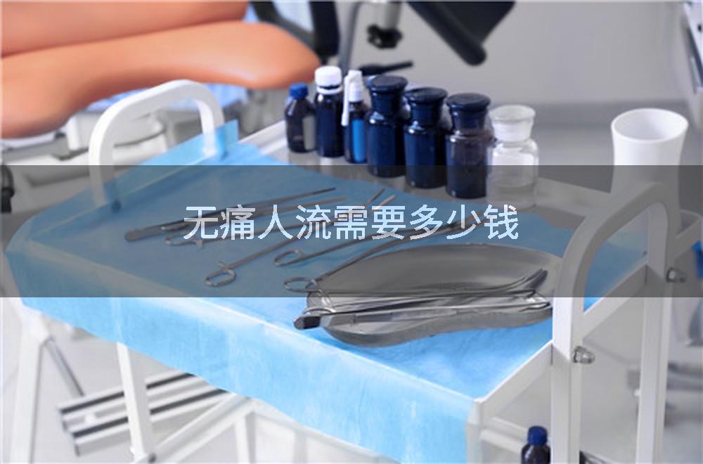 无痛人流需要多少钱